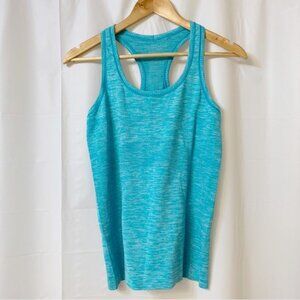 Lululemon Swiftly Tech Tank Aqua Blue Size 8